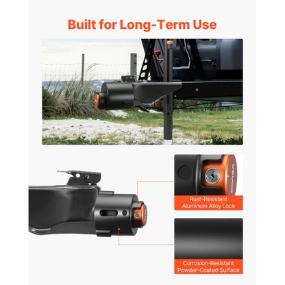 släpvagnskopplingslås passar 2-5/16 tums kopplingar kraftigt dragkrokslås |  EU