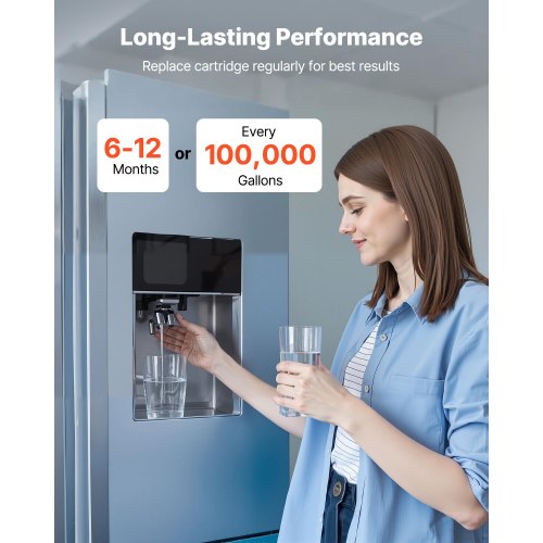 Vattenfilterpatron för hela huset 4,5"x20" CTO Carbon 2-pack