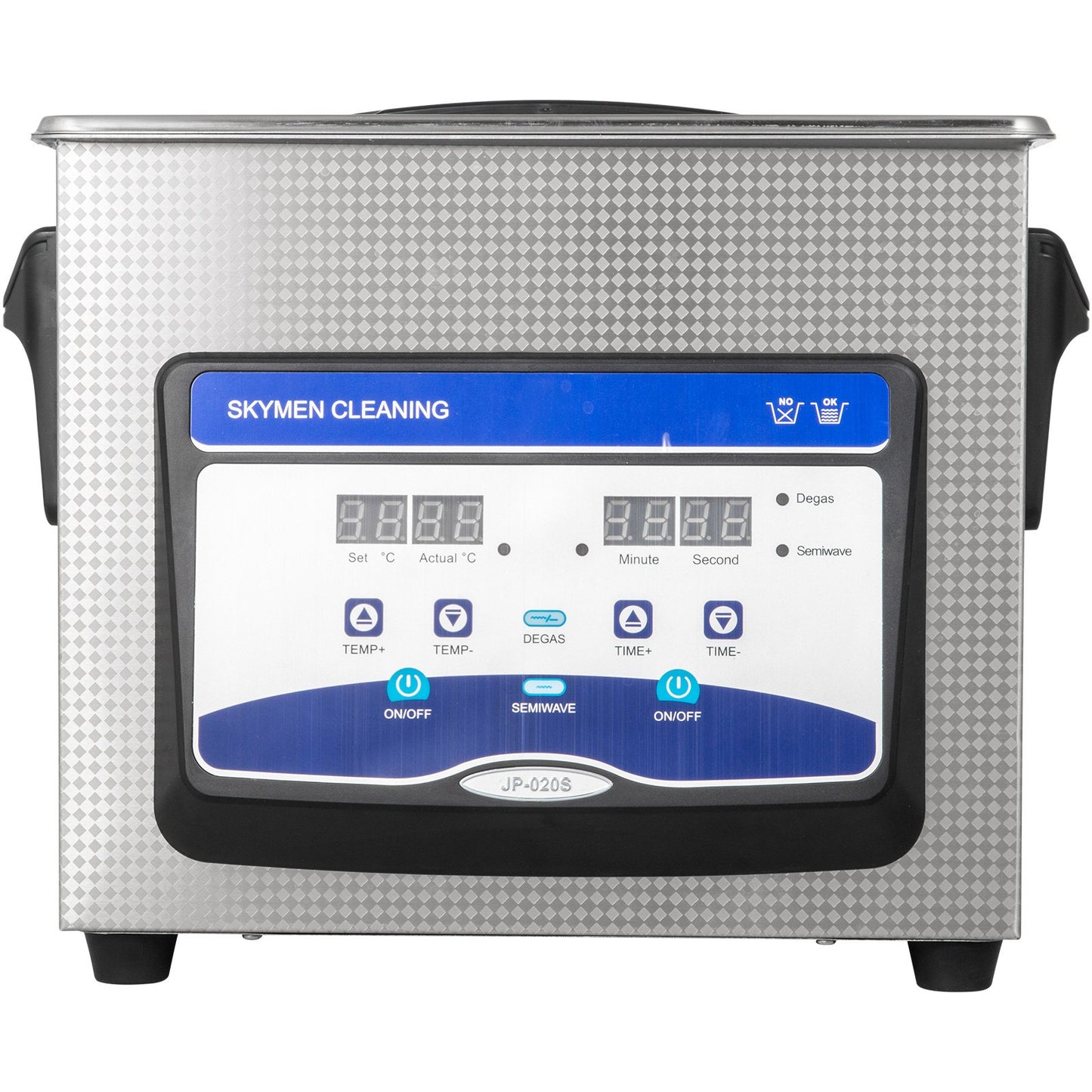 Ultrasonic Cleaner 3L Jewelry Cleaning Ultrasonic Machine Digital Ultrasonic Parts Cleaner Heater Timer Jewelry Cleaning Kit Industrial Sonic Cleaner for Jewelry Watch Ring Dental Glass