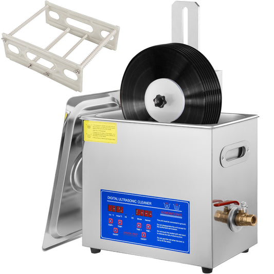 6L Ultraschall-Schallplatten-Reinigungsmaschine Complete set Trockengestell