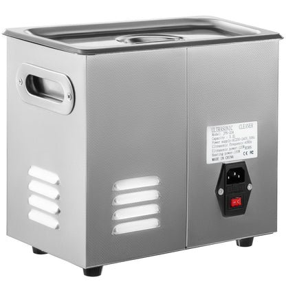 Knob Ultrasonic Cleaner 3L 40kHz Ultrasonic Cleaner Machine Knob Control Sonic Cleaner 304 Stainless Steel Ultrasonic Cleaner Machine with Heater &amp; Timer for Cleaning Jewelry Glasses Watches