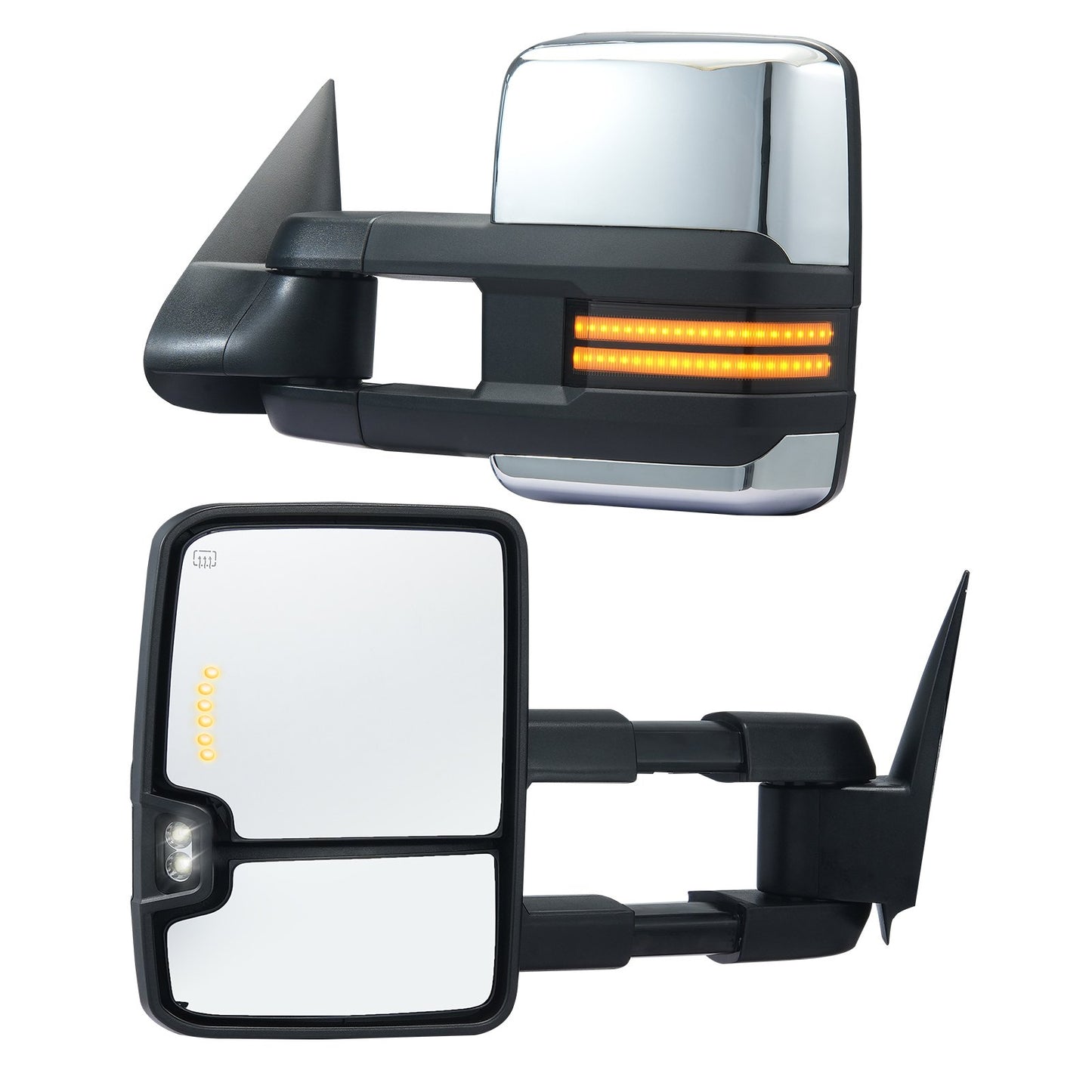 Power Uppvärmda dragspeglar för Chevrolet Silverado (2003-2007)/GMC/Cadillac