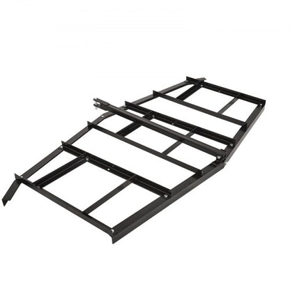 Pull Harrow 84" Wide Tow Behind Pull Harrow Steel Gravel Grader ATV UTV | EU