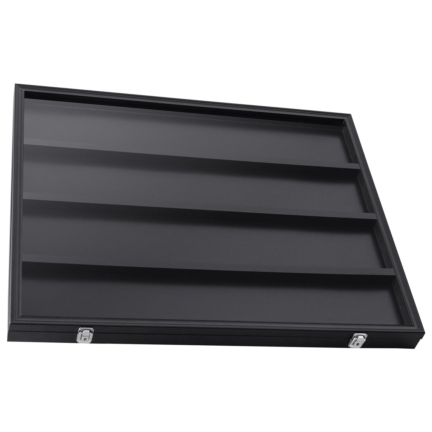 36 Graded Sport Card Display Case, 30,5x24,3x2,1 tum, Baseball Card Display Ram med 98 % UV-skydd Clear View PC-glas, låsbart väggskåp för fotboll Basket Hockey Trading Card