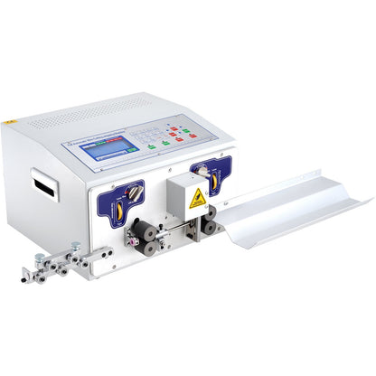 Automatisk Wire Stripper Machine 300V, Datoriserad Wire Stripping Machine, Wire Striping Tool med plattång och uppsamlingsplatta för 0,1-10 kvadratmilimeter ledningar
