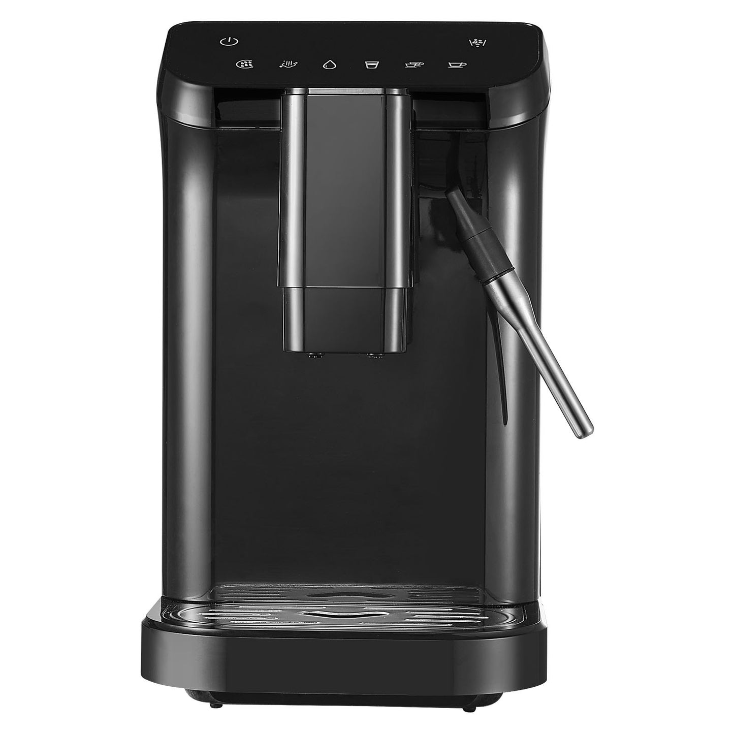 Automatisk Espressomaskin 20Bar med skummande ångstav och 15 slipnivåer