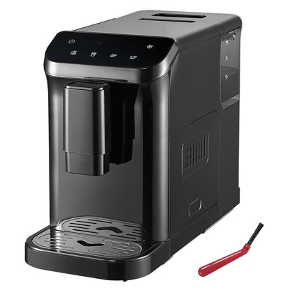Automatisk espressomaskin 15 bar med inbyggd kvarn & 15 slipnivåer