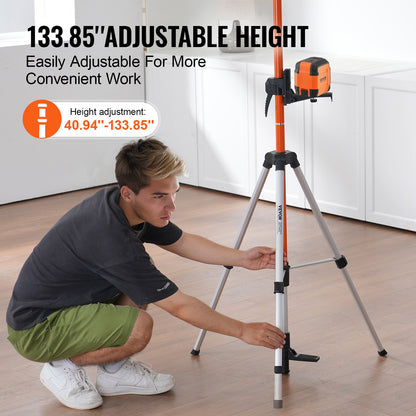 Laser Level Tripod 1/4"-20 & 5/8"-11 gänga 40,94-133,85 i höjdjustering
