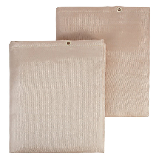 48"x72" svetsfiltar Värmebehandlad svetsmatta i glasfiber 2-pack