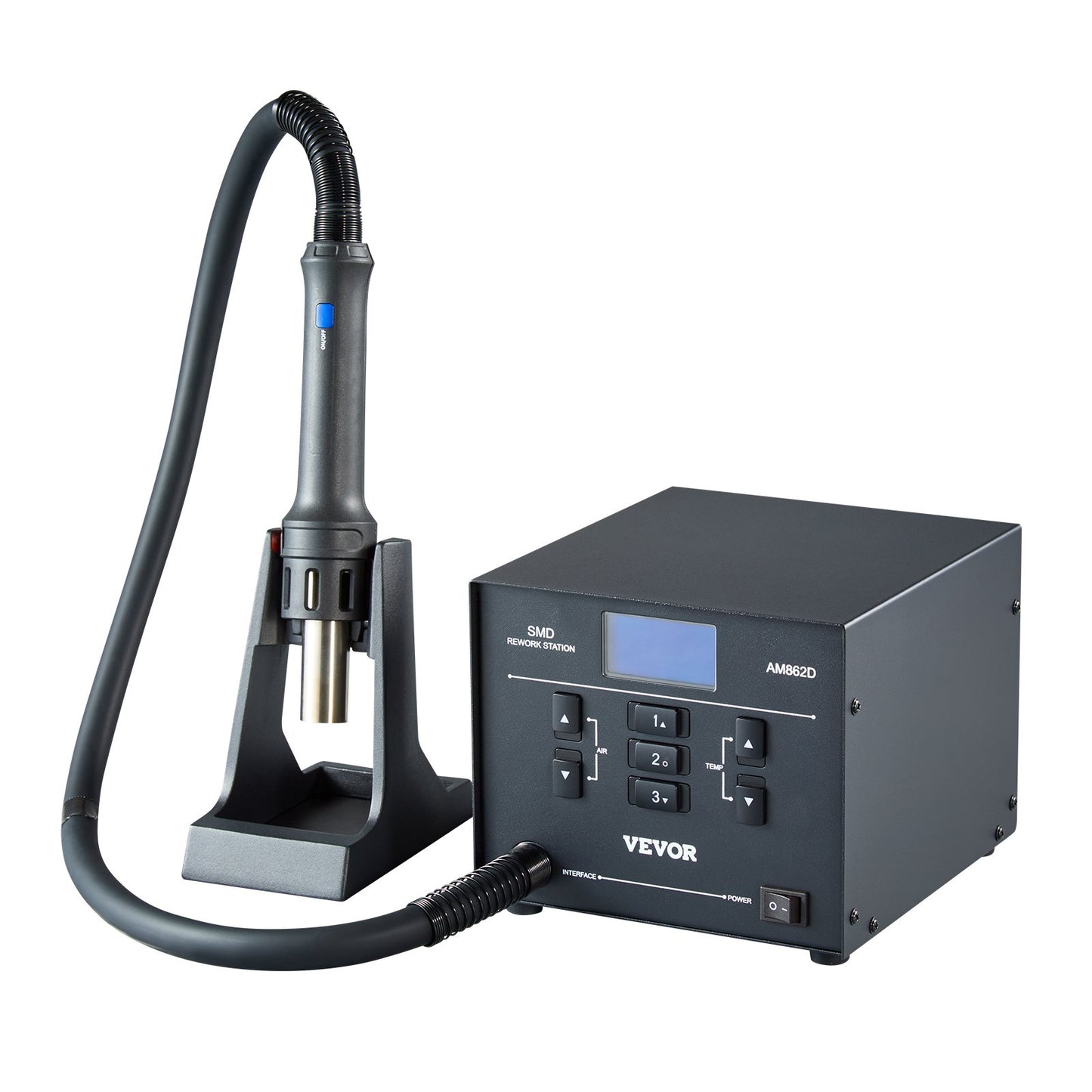 Hot Air Rework Station 1000W LED Digital SMD Rework Station 212℉-896℉