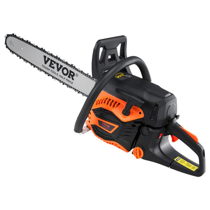 52CC 18" Gasoline Chainsaw Gas Powered Wood Cutting Engine Gas Chainsaw