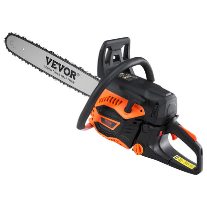 58CC 20" Gasoline Chainsaw Gas Powered Wood Cutting Engine Gas Chainsaw