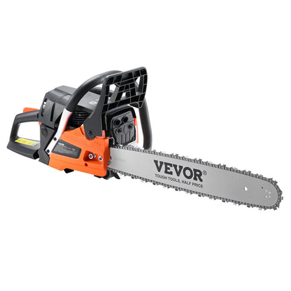 58CC 20" Gasoline Chainsaw Gas Powered Wood Cutting Engine Gas Chainsaw