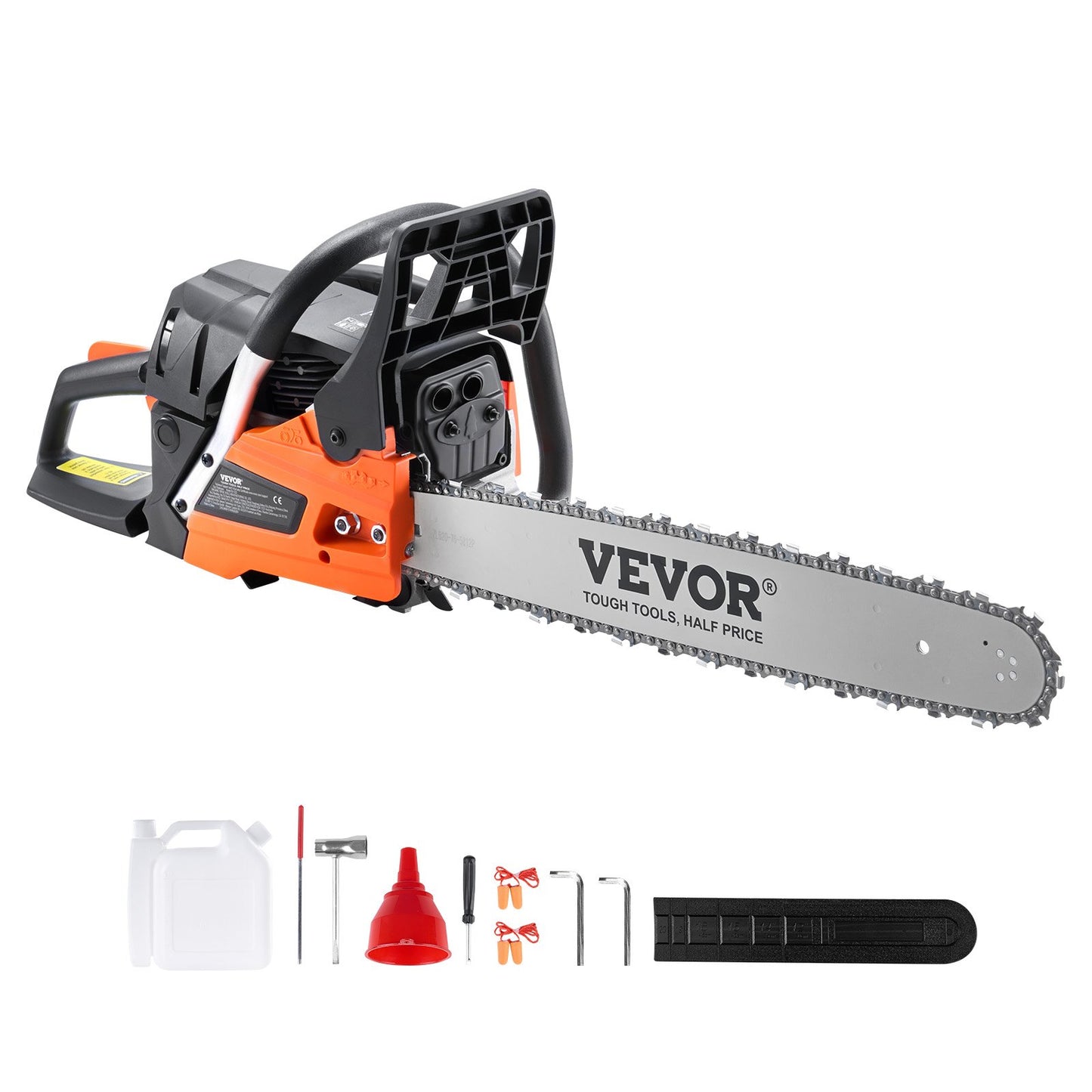 58CC 20" Gasoline Chainsaw Gas Powered Wood Cutting Engine Gas Chainsaw