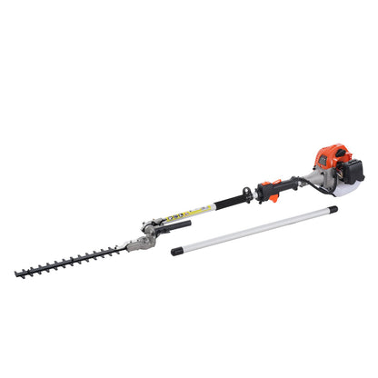 6-in-1 Multifunctional Trimming Tools Gas Hedge Trimmer 33CC Weed Eater