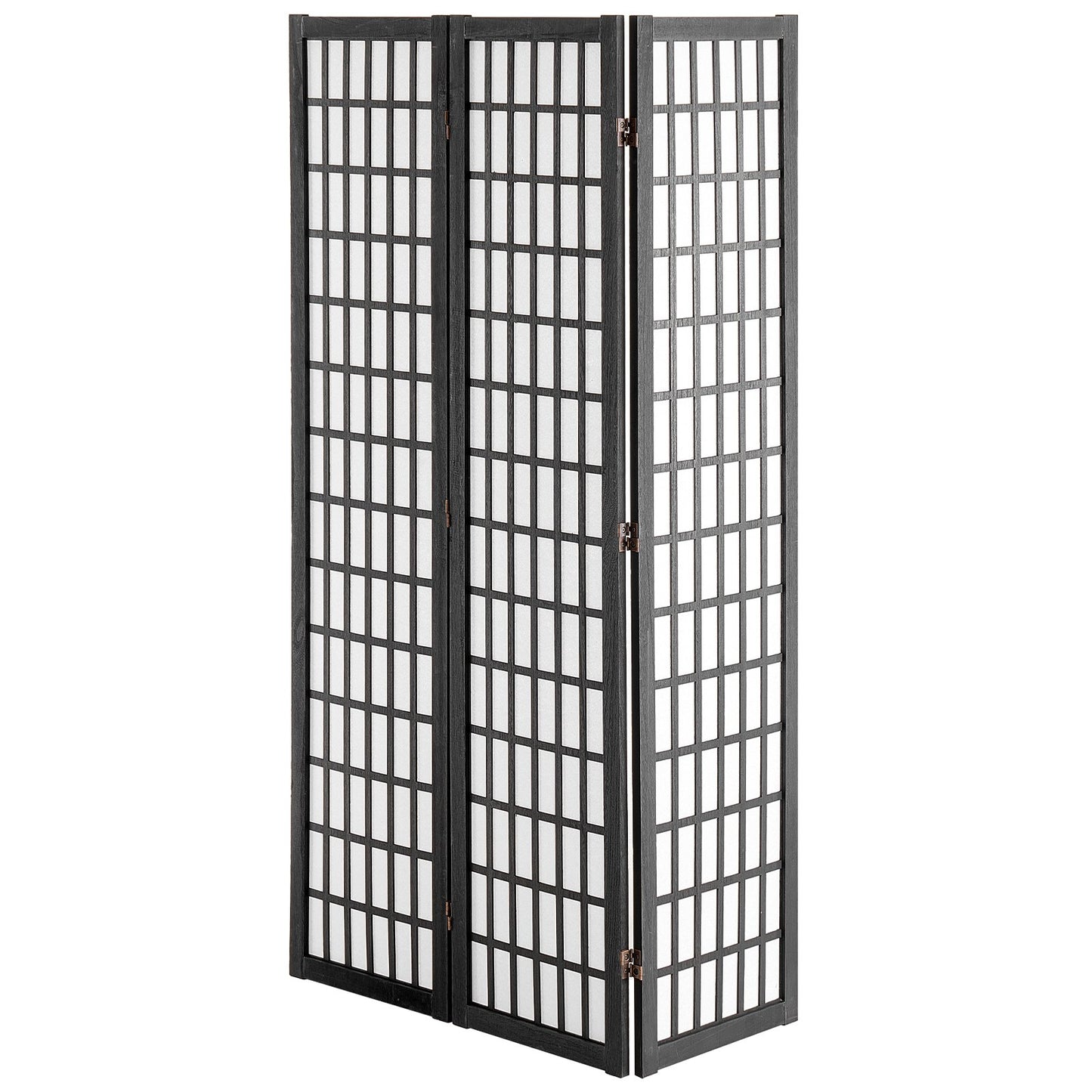 Room Divider Japanese Wall Divider 3 Panel Screen for Room Separation