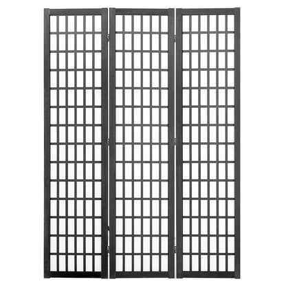 Room Divider Japanese Wall Divider 3 Panel Screen for Room Separation