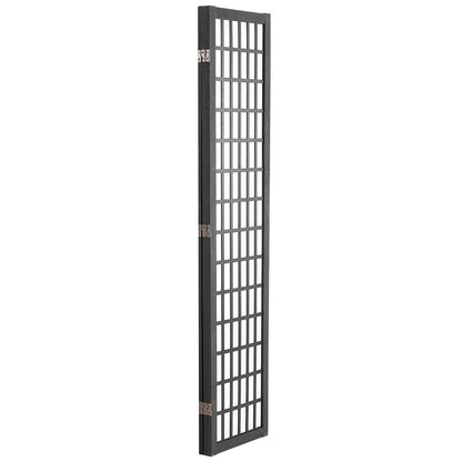 Room Divider Japanese Wall Divider 3 Panel Screen for Room Separation