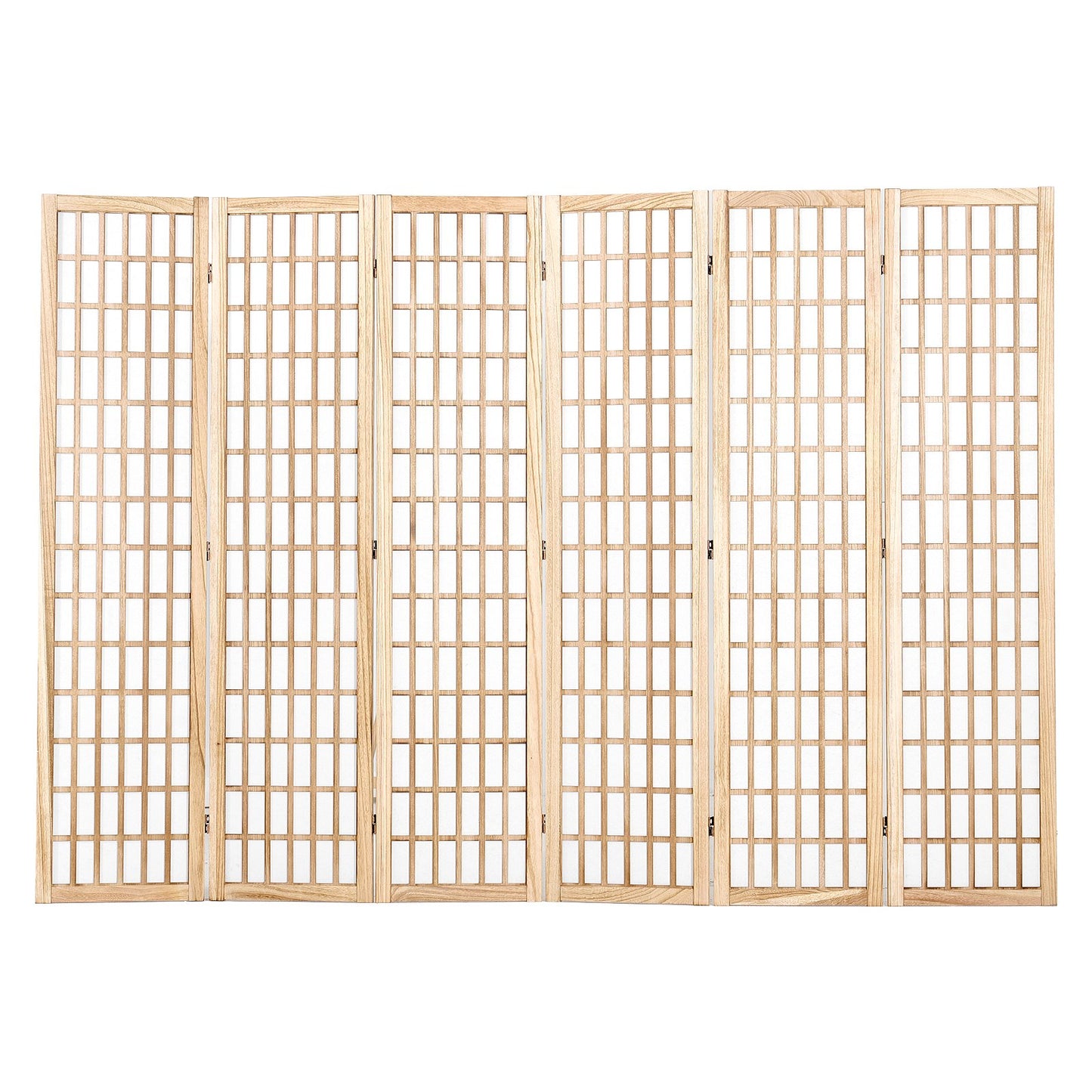 Room divider Japanese wall divider 6 panel screen for room separation
