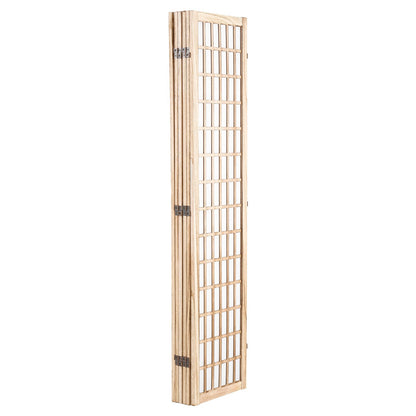 Room divider Japanese wall divider 6 panel screen for room separation