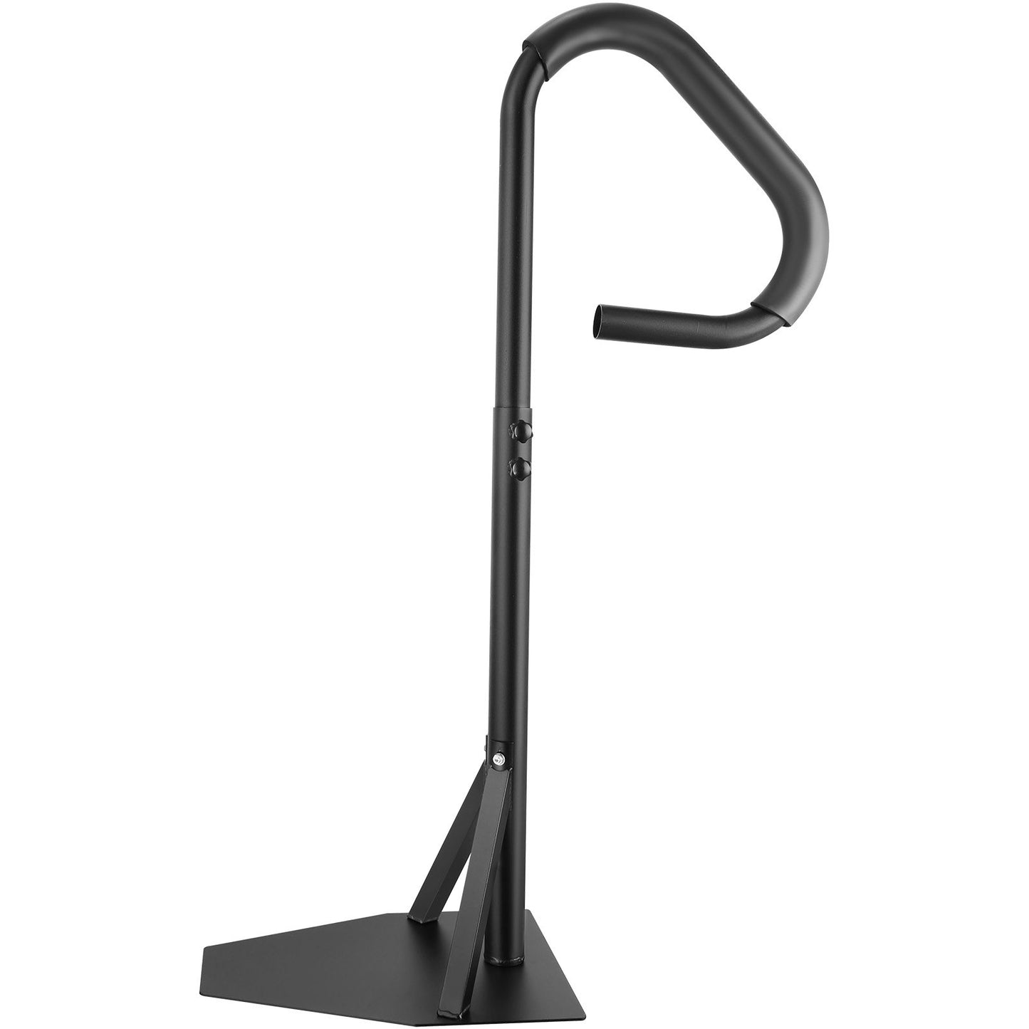 Bubbelpoolshandledare, 360 vridbar sidohandledare för spa med 35"-57" justerbar höjd, rostsäker aluminium Spa Step Bubbelstång med skjutbar bas för inomhus och utomhus, 600 LBS kapacitet