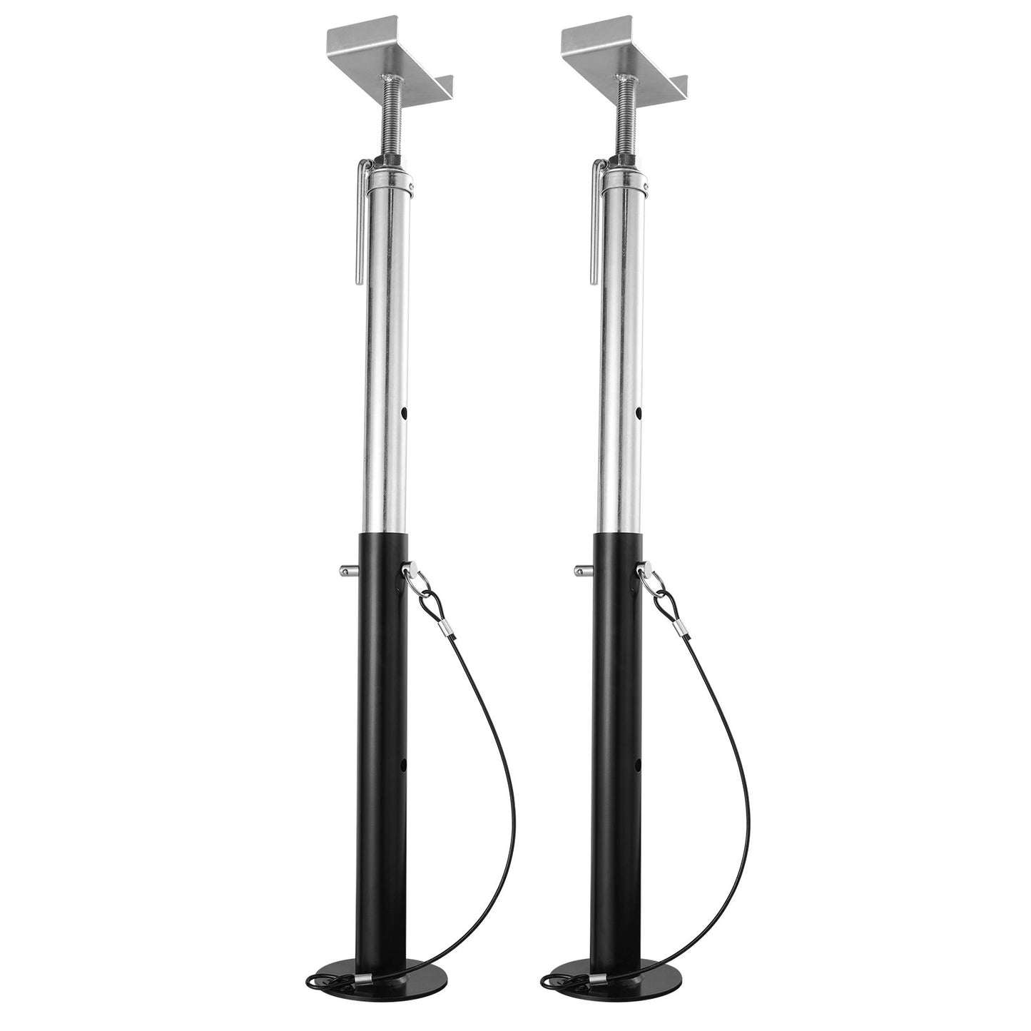 RV Slide Out Support Jacks, 5000 lbs Capacity Each Slide Out Stabilizer, Adjusts from 20"-48" Camper Slide Out Support Jacks, Heavy Duty Slide Out Stabilizers for RVs, Motorhomes and Trailers
