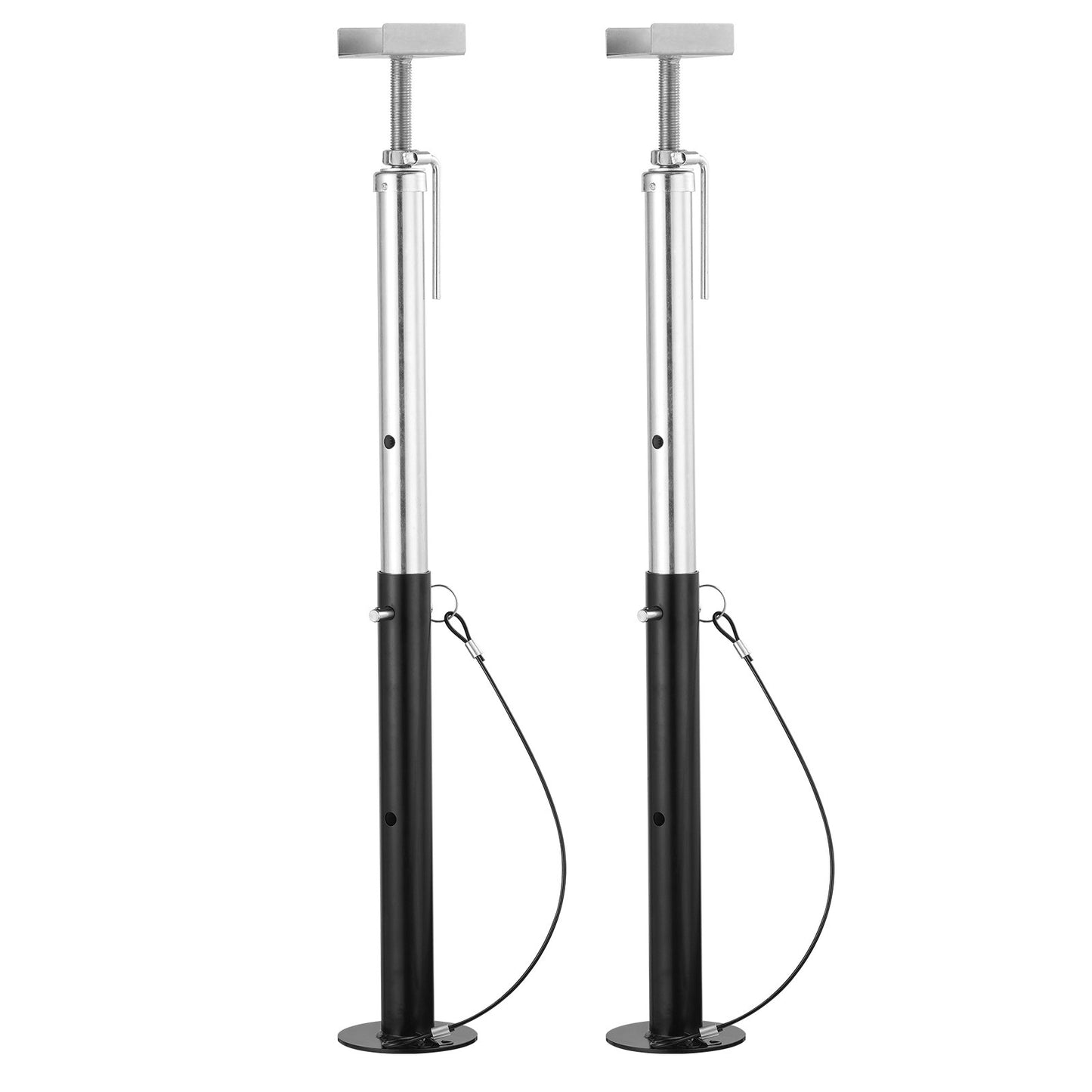 RV Slide Out Support Jacks, 5000 lbs Capacity Each Slide Out Stabilizer, Adjusts from 20"-48" Camper Slide Out Support Jacks, Heavy Duty Slide Out Stabilizers for RVs, Motorhomes and Trailers