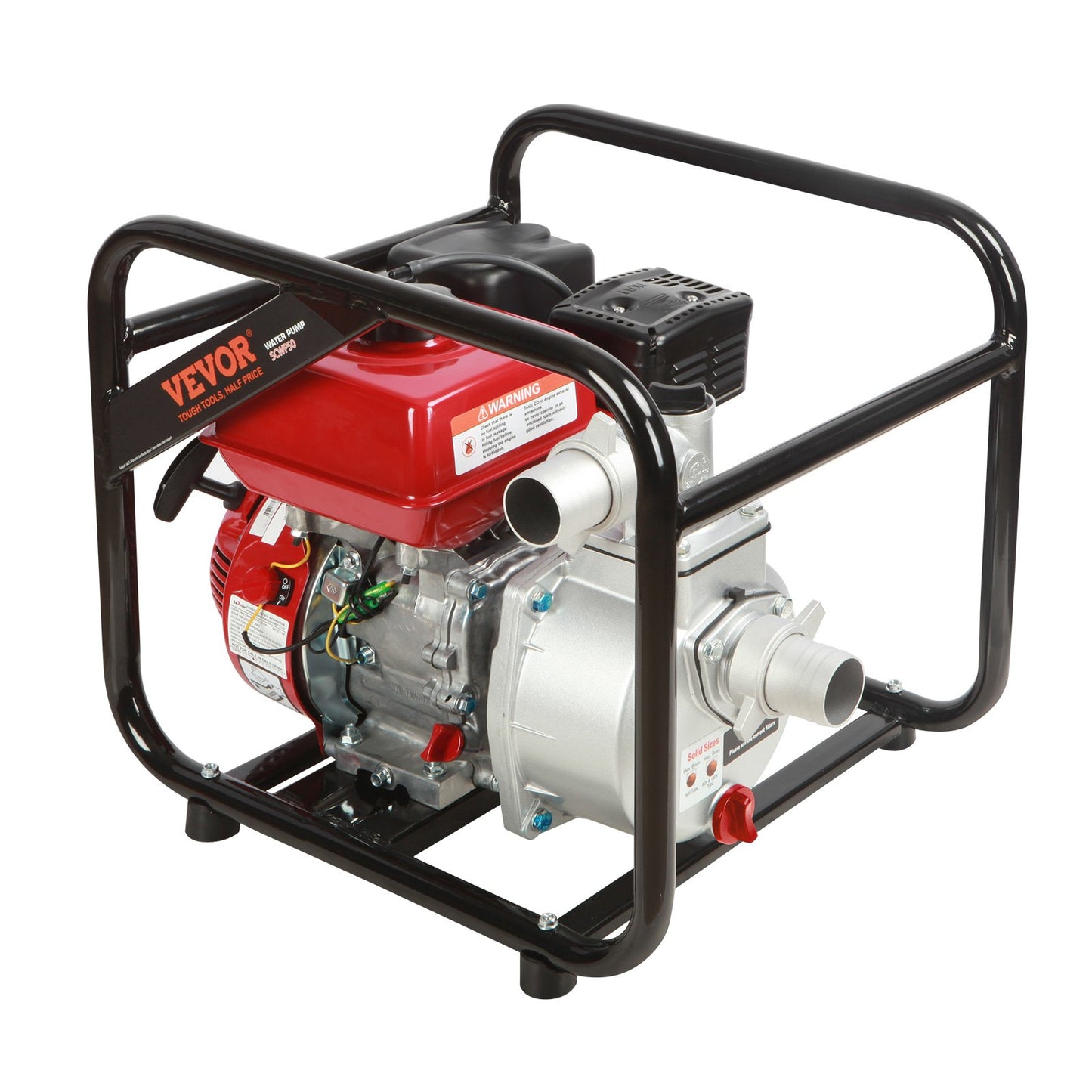 Gasoline Engine Water Pump Gas Powered Water Transfer Pump 2" 7HP 4-Stroke