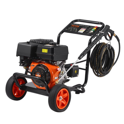Gastryckstvätt 4400 PSI 15L/min 2,6 GPM med 5 munstycken för bilar