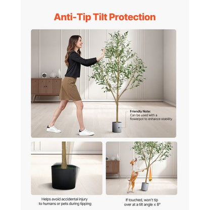 150 cm artificial olive tree tall artificial plant with pot for home office | EU