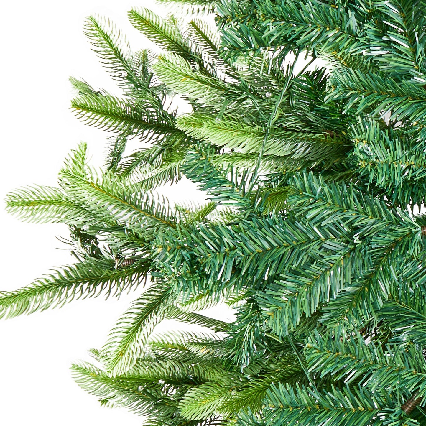 Christmas Tree 7.5 Feet Prelit Artificial Tree with 700 White LEDs 1319 tips