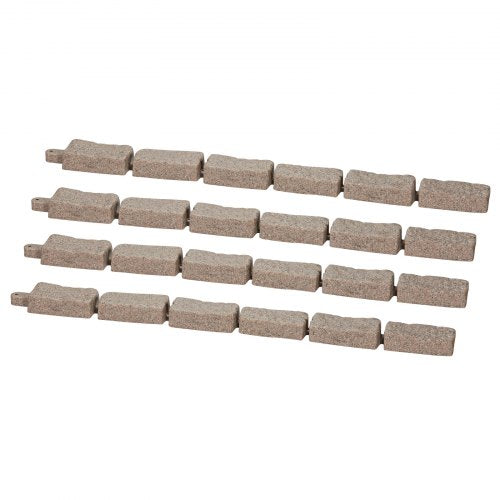Faux Stone Landscape Kant 46,2 x 2,2 i trädgård gräsmatta Kant för gångväg |  EU