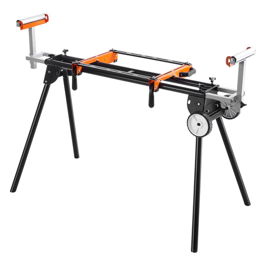 Miter Saw Stand 550lbs Load Capacity Steel, Foldable Miter Saw Stand