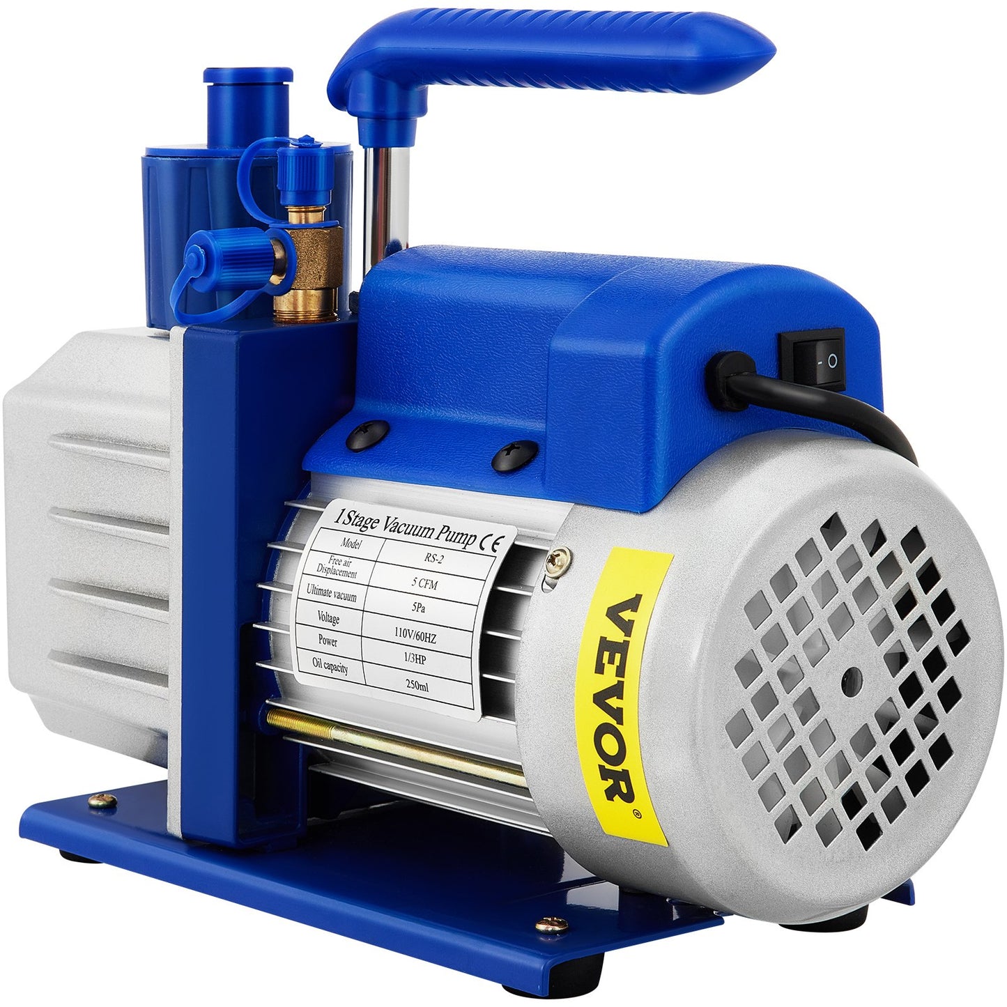 Vakuumkammer mit Pumpe Vakuumkammer-Kit 5 Gal 5CFM 1/3HP Einstufig