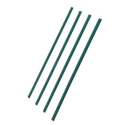 Chain Link Fence Privacy Slats Double Wall with Wings for 4' High Fence
