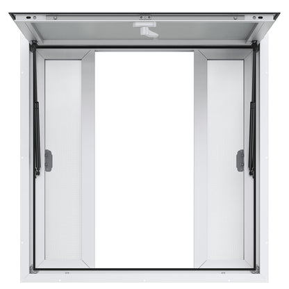 36"L x 36"W Imbissstand Servierfenster Food Truck Service Markise
