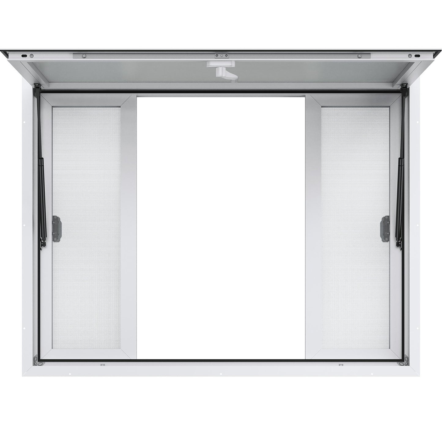 48"L x 36"W Koncessionsställ Servering Fönster Food Truck Service Markis