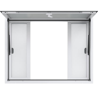 48"L x 36"W Koncessionsställ Servering Fönster Food Truck Service Markis