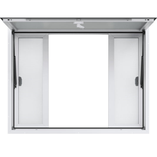 48"L x 36"W Koncessionsställ Servering Fönster Food Truck Service Markis