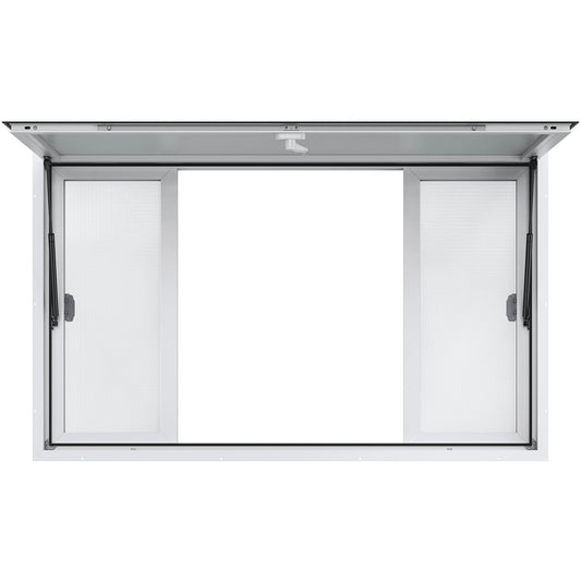 60"L x 36"W Koncessionsställ Servering Fönster Food Truck Service Markis