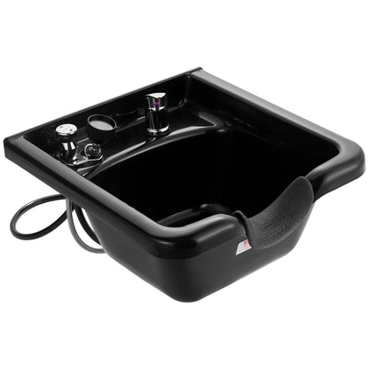 Schamposkål Svart ABS Plast Salong och Spa Hair Sink Beauty
