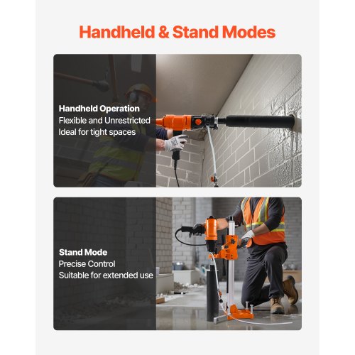 Diamantkernbohrgerät Hand- und Standkernbohrgerät für Beton, 20 cm