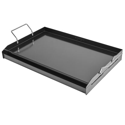24x16 in Flat Top Griddle Carbon Steel Universal BBQ Grill Pan Cookware
