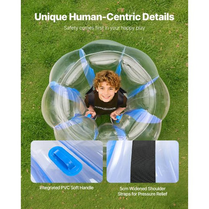 2-pack 4FT/1.2M Inflatable Bumper Balls PVC Body Sumo Zorb Ball Outdoor | EU