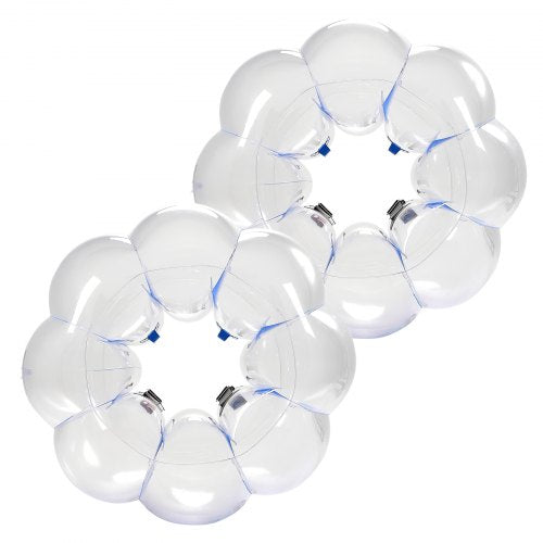 2-pack 3FT/0.9M Uppblåsbara Bumperbollar PVC Body Sumo Zorbboll Utomhus |  EU