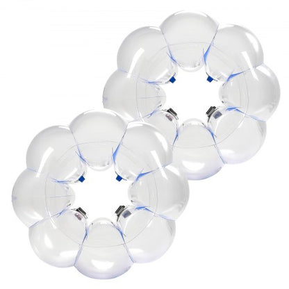 2-pack 3FT/0.9M Uppblåsbara Bumperbollar PVC Body Sumo Zorbboll Utomhus |  EU