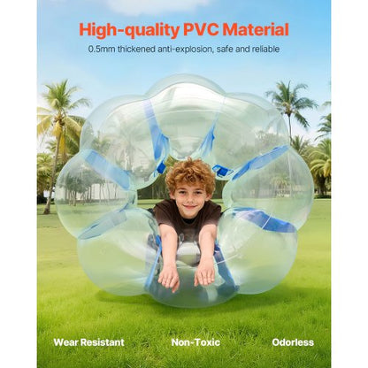4FT/1.2M Uppblåsbara Bumperbollar PVC Body Sumo Zorbboll Utomhusspel |  EU