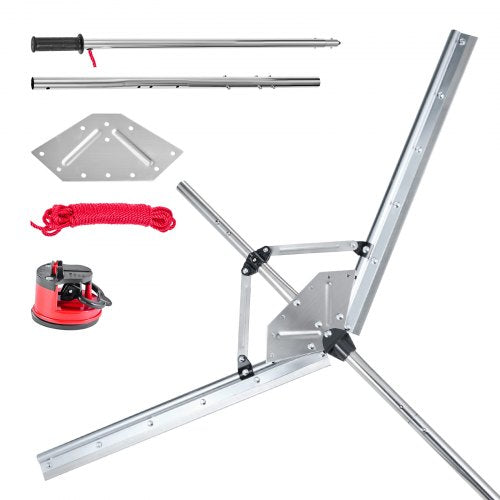 Weed trimmer for ponds and aquatic plants with a maximum cutting width of 122 cm