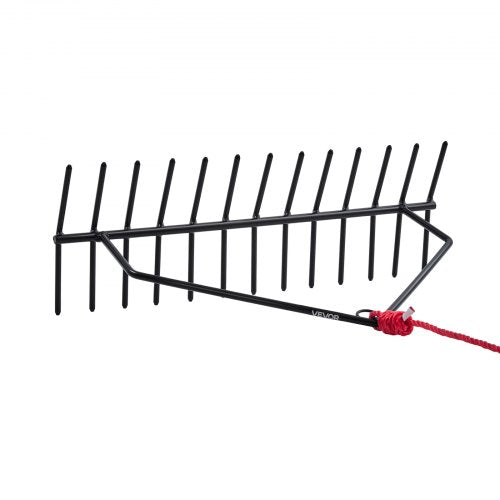 61x22,5 cm ogräskratta för damm, dubbelsidig ogräskratta för sjön, 9 meter rep |  EU
