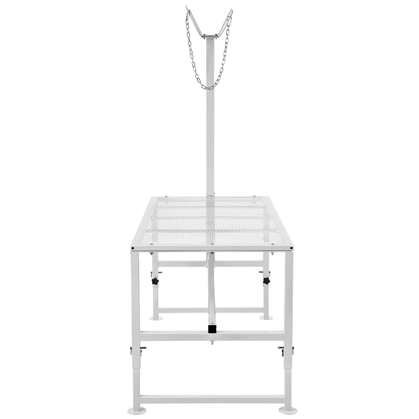 Viehstand Ziegentrimmstand 21"-33" Höhe 47x23 in Tischplatte Weiß